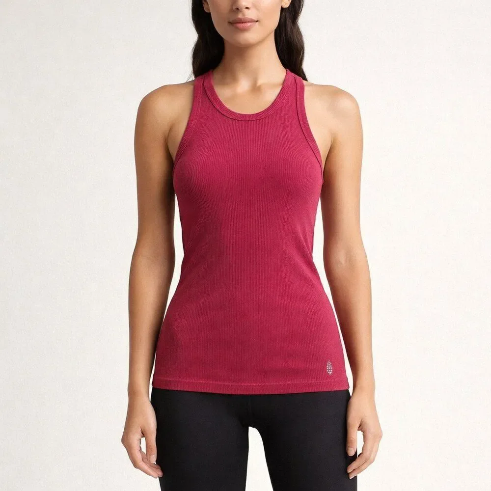 Free People Movement Ribbed Racerback Active Tank XS